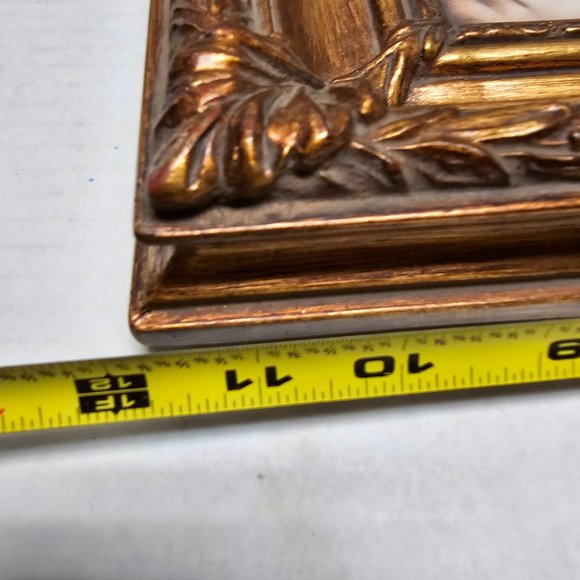 Home Wall Decor The Child Asleep Gold Leaf Frame Hand Crafted Picture Bombay Co. - Picture 13 of 16